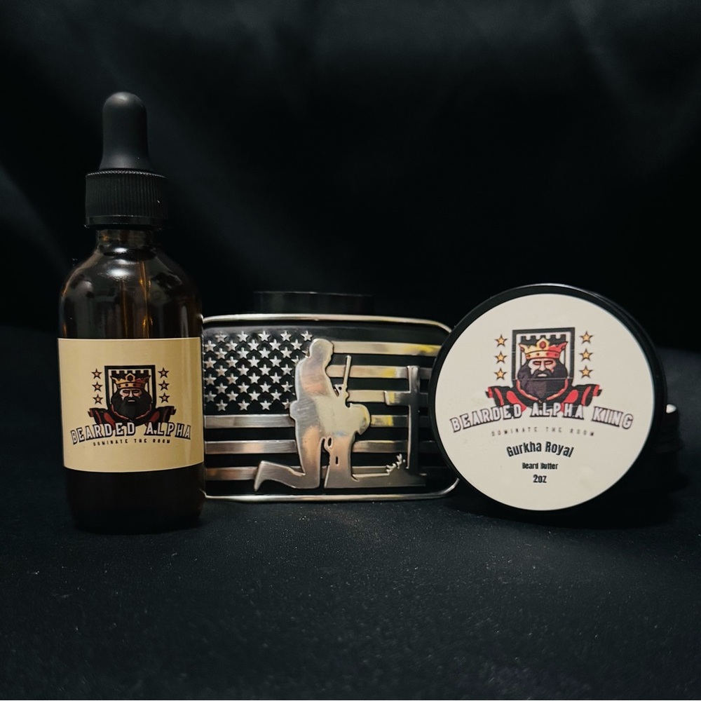 Beard oil and butter 1oz combo